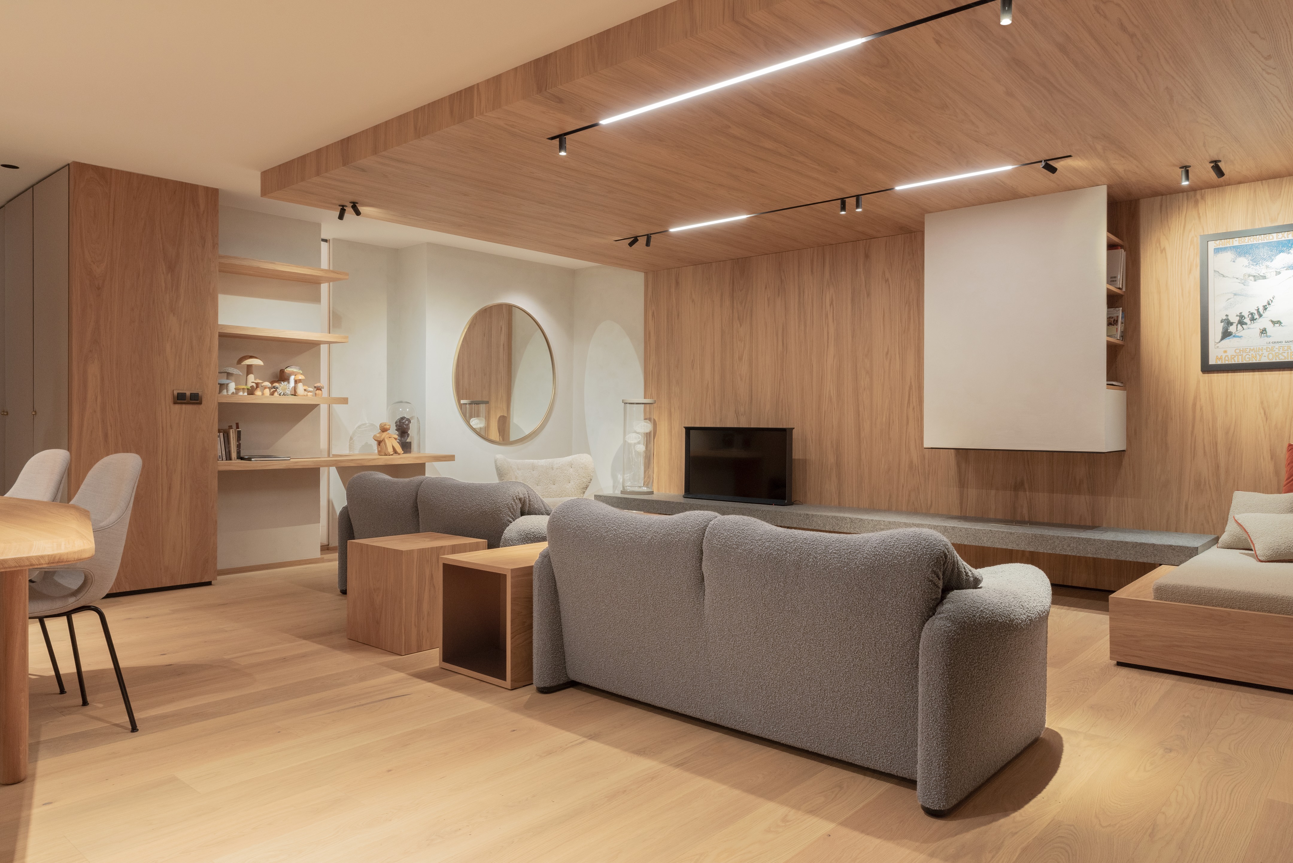 复古与现代共融，70 年代建筑里的优雅公寓-2