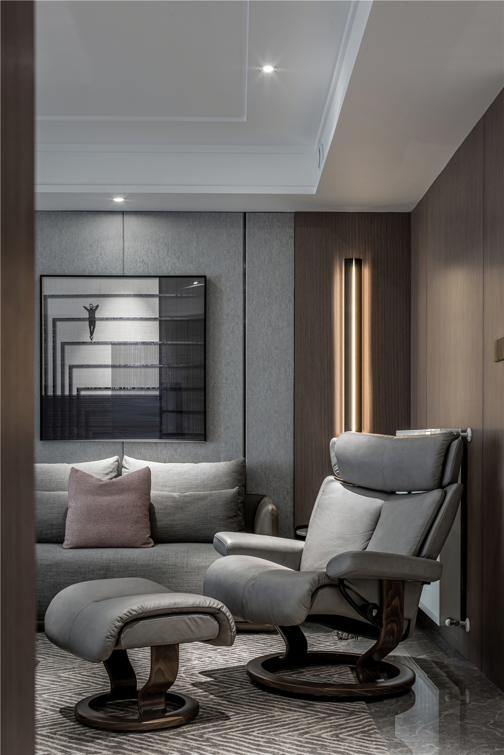 武汉「香域水岸」现代简约之家,打造温馨舒适的居住空间-42