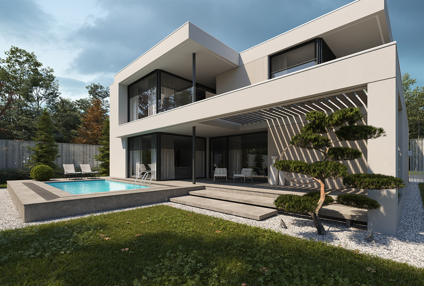 Modern house (for LK&Projekt 2020)-4