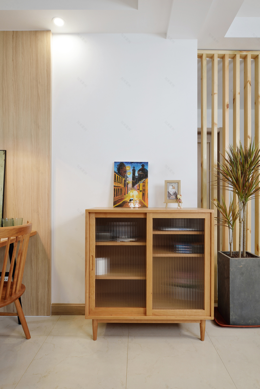 温馨家居设计 | 餐厅木饰面上墙,卫生间收纳优化-24