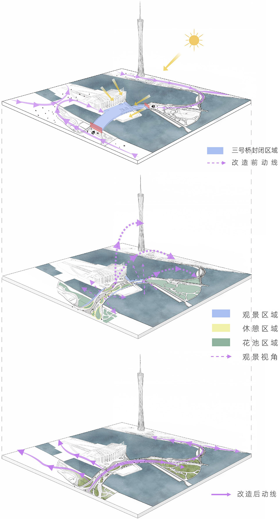 海心桥北岸景观提升改造项目，广州/重新定义城市中心疏散通道的存在方式-19