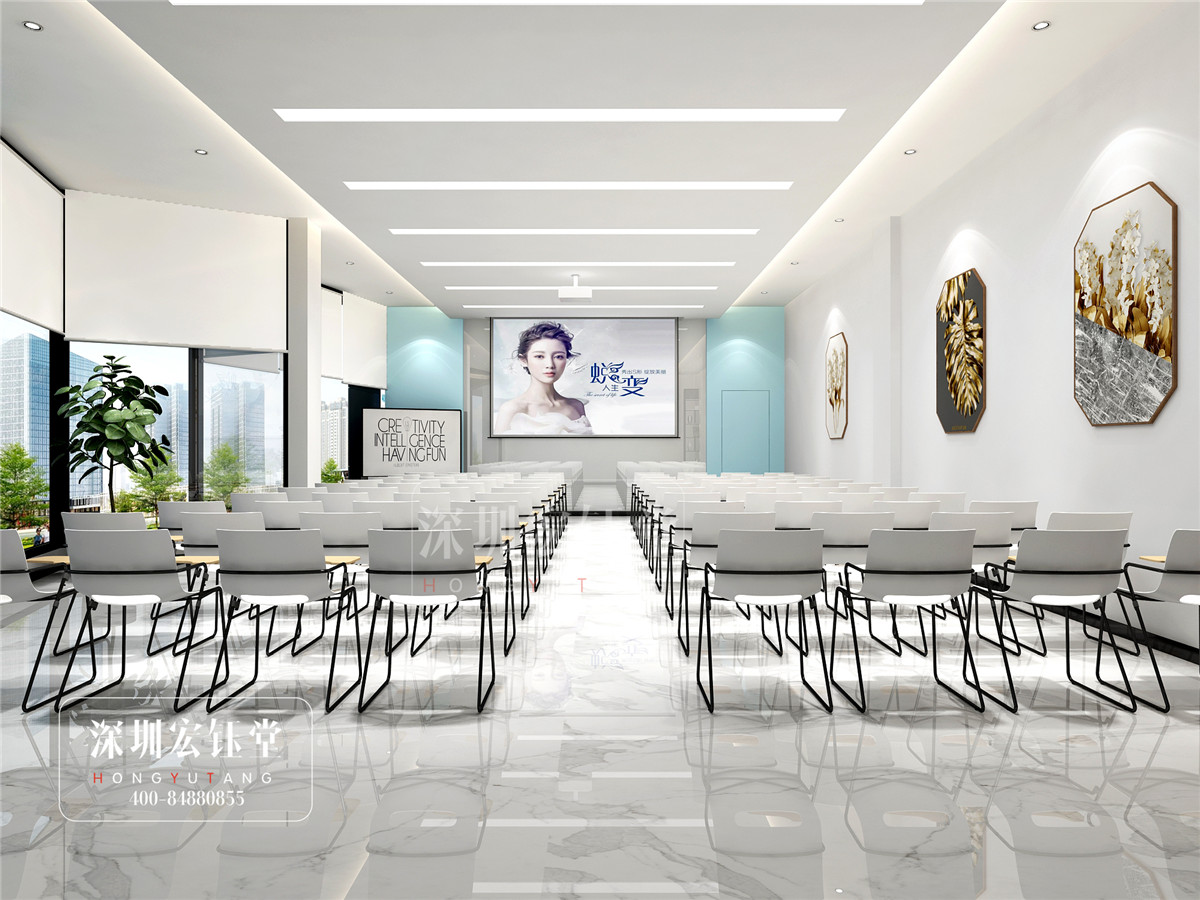 【宏钰堂】郑州整形医院设计公司-佑尔美医疗美容医院装修设计效果图-11