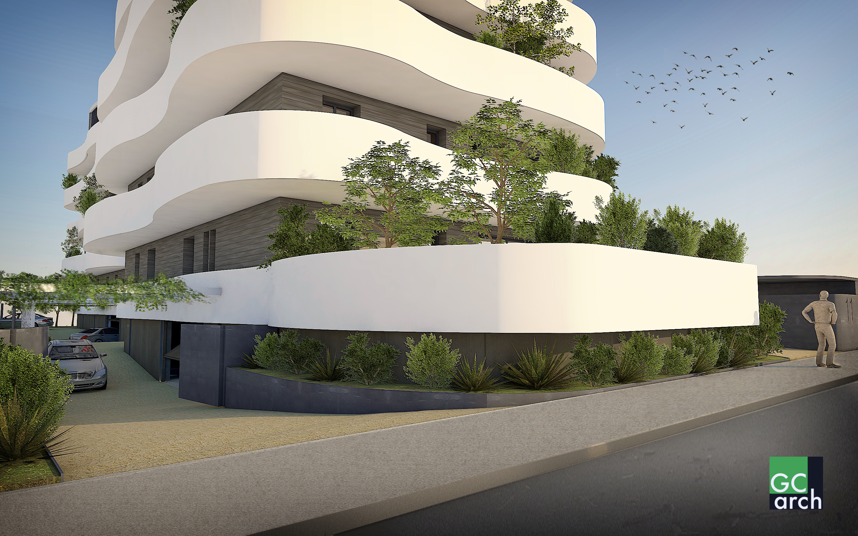 GENNARO COLUMPSI丨公寓建筑丨RESIDENZE 2020-8