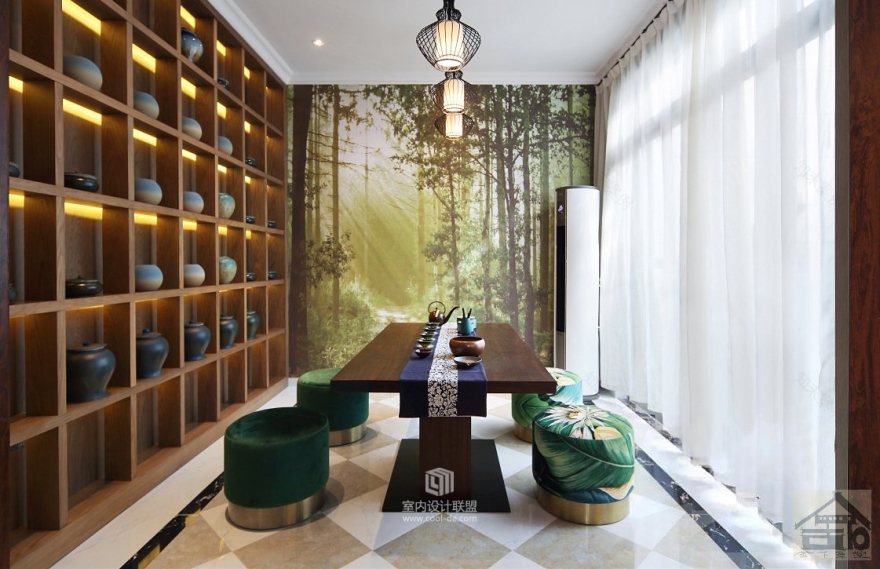 【印象雨林】东南亚度假别墅 | 宁洁设计,打造独特异域风情空间-41