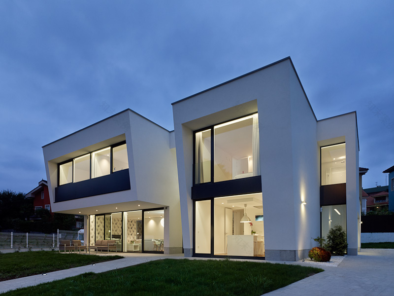 西班牙 Avilés 市简约别墅,诠释现代生活理念-4