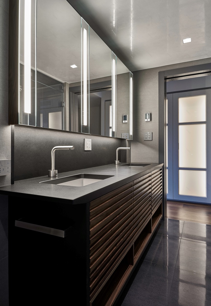 纽约 Warren Street 顶层公寓的精致室内设计-20