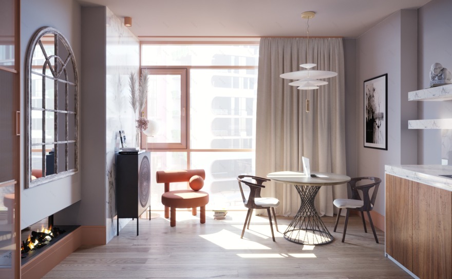 Vi丨公寓丨Apartment interior design Residential comple· Respublika,Kiev-6