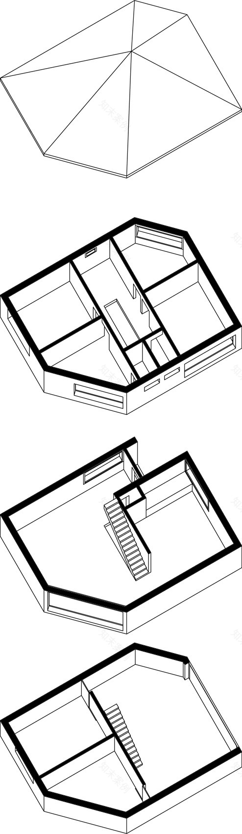 法国 Goutterelle 酒庄现代别墅,融入自然的混凝土奇迹-2