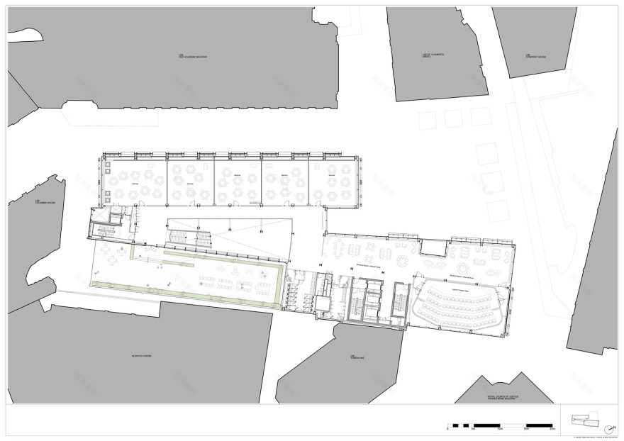 伦敦 LSE 教学中心 | 创新环保的“LES 风格”教学楼-57