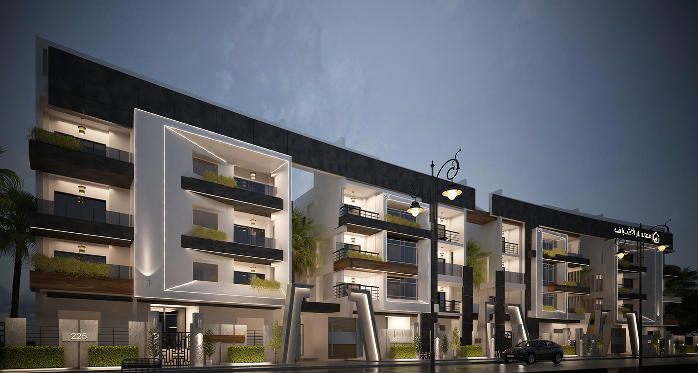 Mohamed Hassan丨公寓建筑丨My new DESIGN TO "Memaar Al Ashraaf company-8