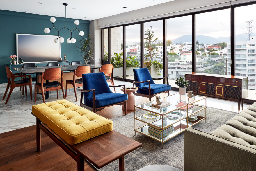 墨西哥豪华公寓,经典与现代的完美融合-5