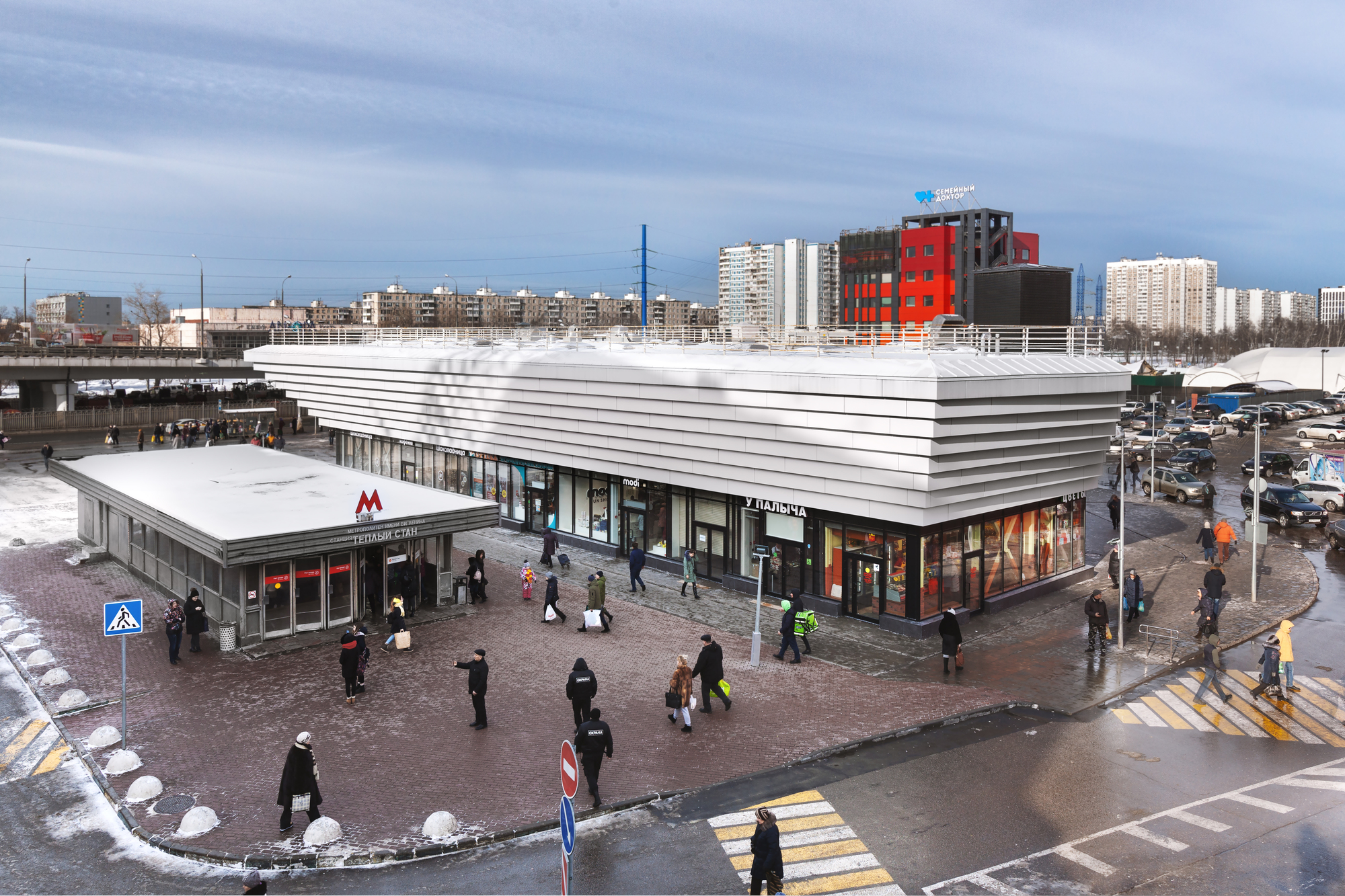 莫斯科混合用途建筑的地下铁创新设计-7