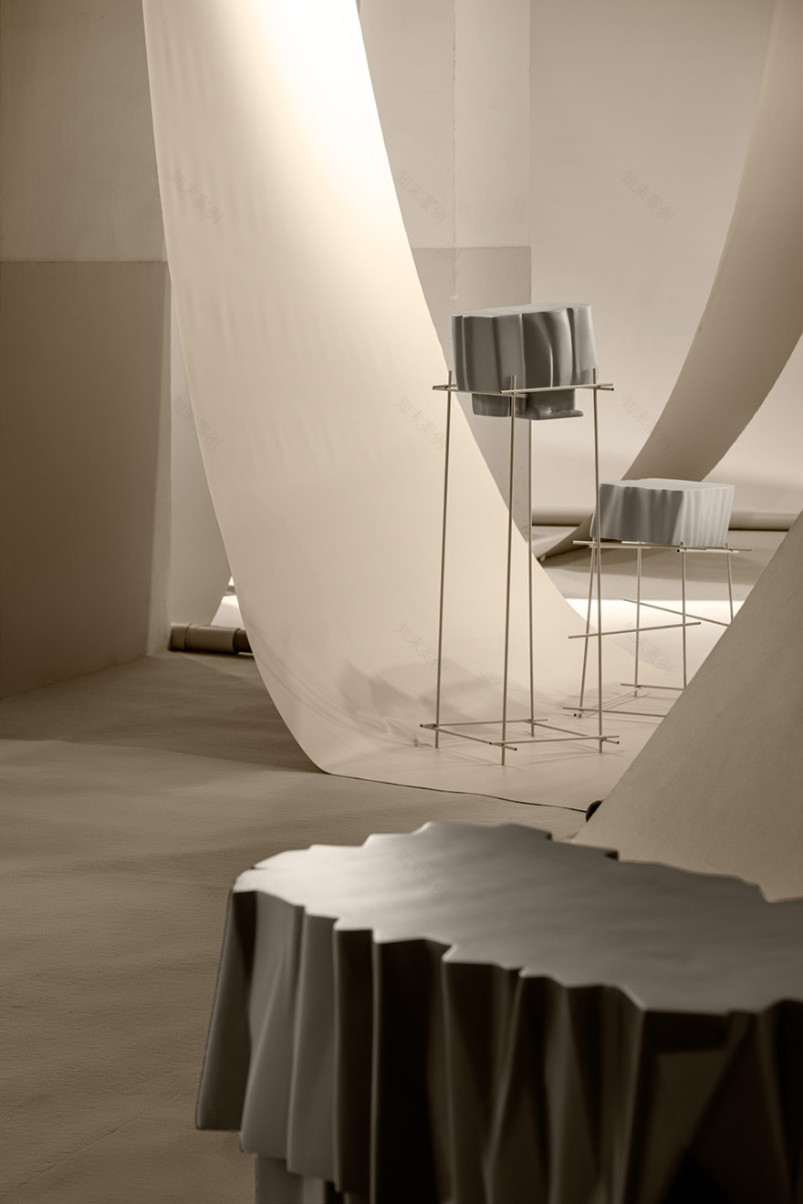 上海时装周HCH展馆沉浸式布料迷宫空间设计丨中国上海丨F.O.G.建筑事务所-41