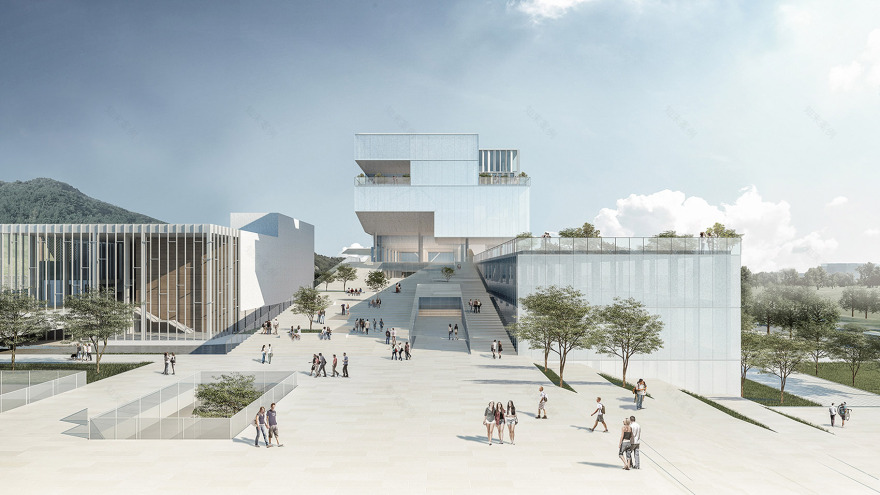 香港中文大学(深圳)二期建筑方案设计-38