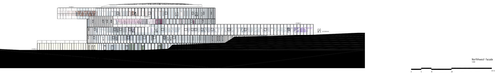 GLASIR &  托尔斯港学院，丹麦/漩涡般的体量，融合多所院校和公共设施-127