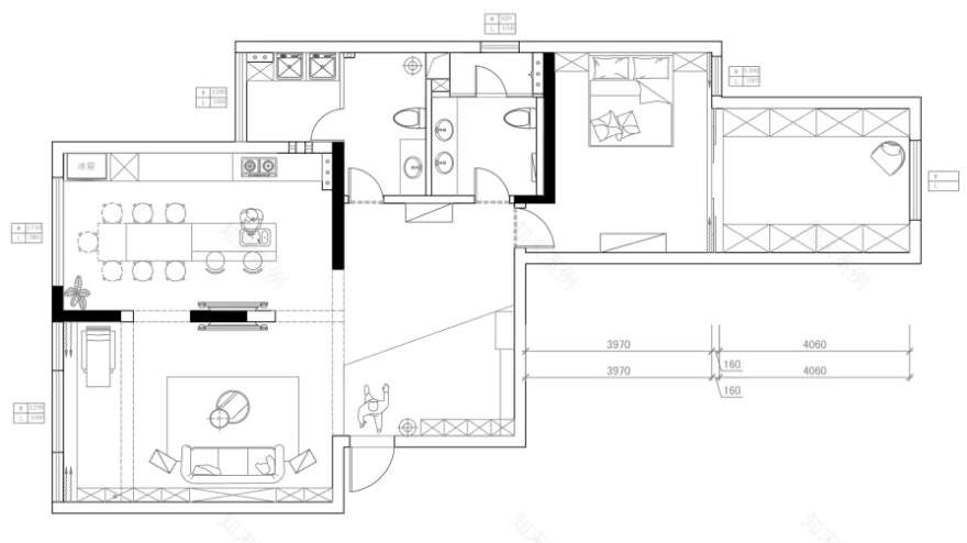 上海 110㎡公寓,古典与现代的完美融合-72