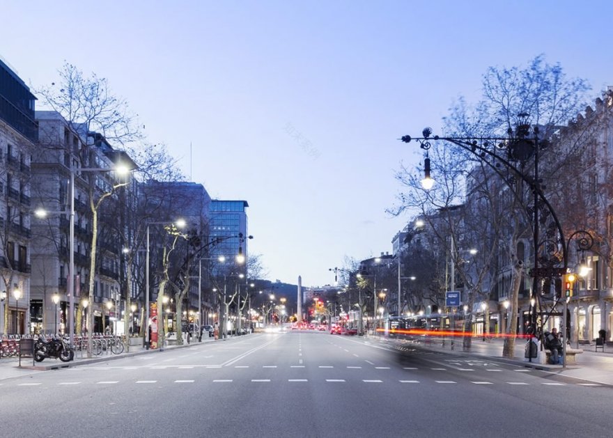 巴塞罗那大道的现代与传统共生设计丨西班牙巴塞罗那丨工程师 Ildefons Cerdá-2