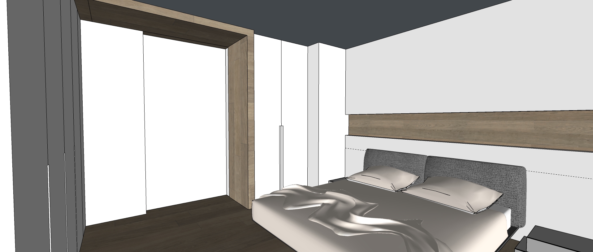 Progetto di Ristrutturazione e arredo di una villetta su due piani ad Osimo AN-37