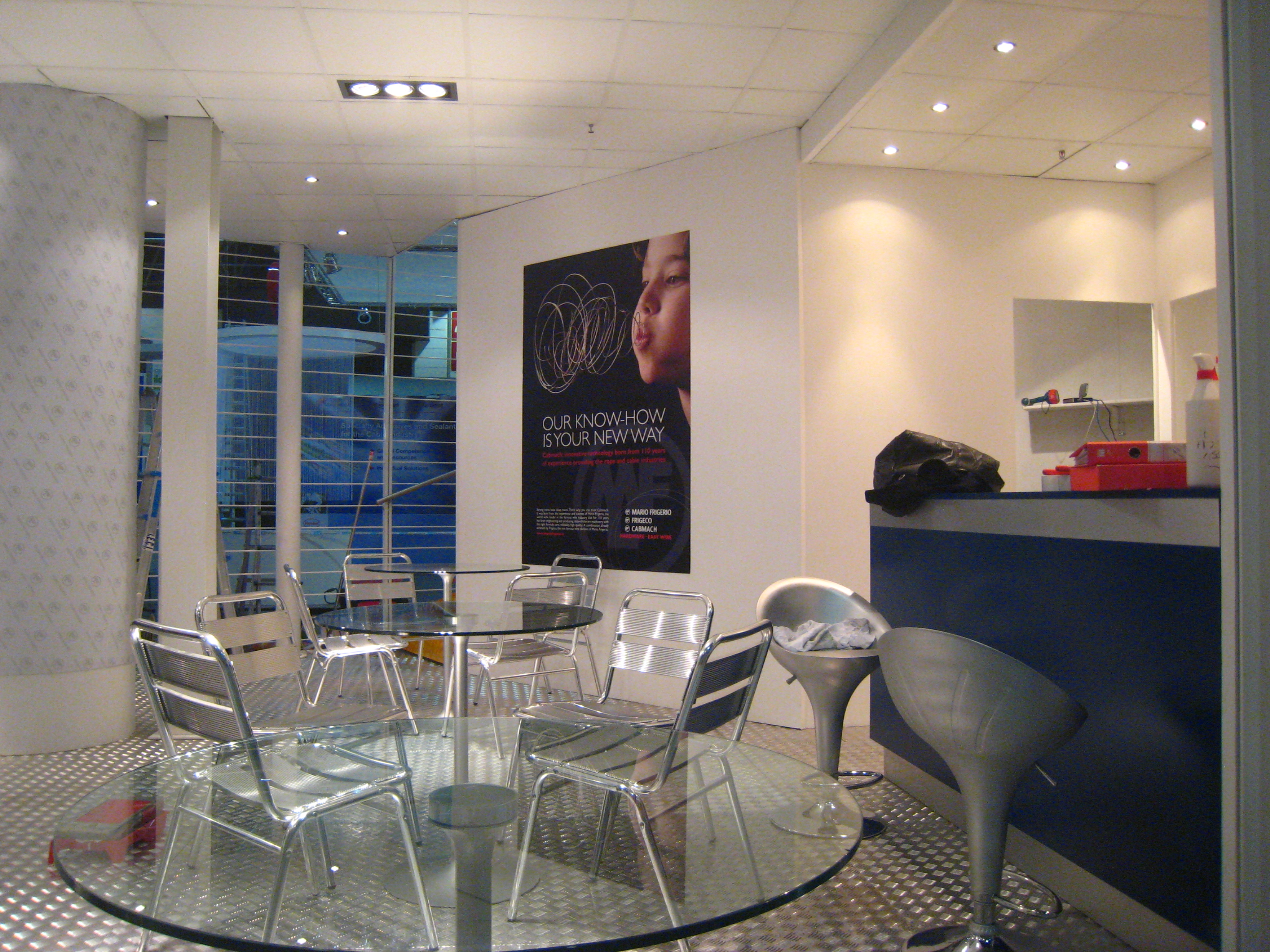 钢铁之舞 · Mario Frigerio SPA 2008 年杜塞尔多夫国际电线电缆展展台设计-6