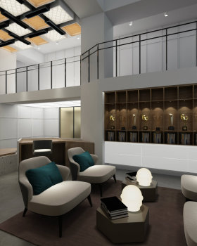 北京中国纺织品商业协会新工业风办公空间丨中国北京丨臻宝寓工作室