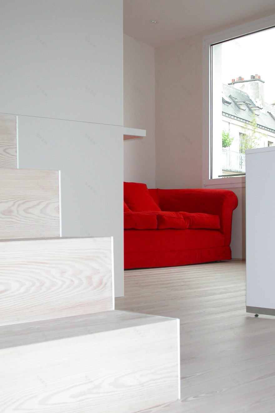 巴黎玛黑区 35 平米舒适四口之家-2