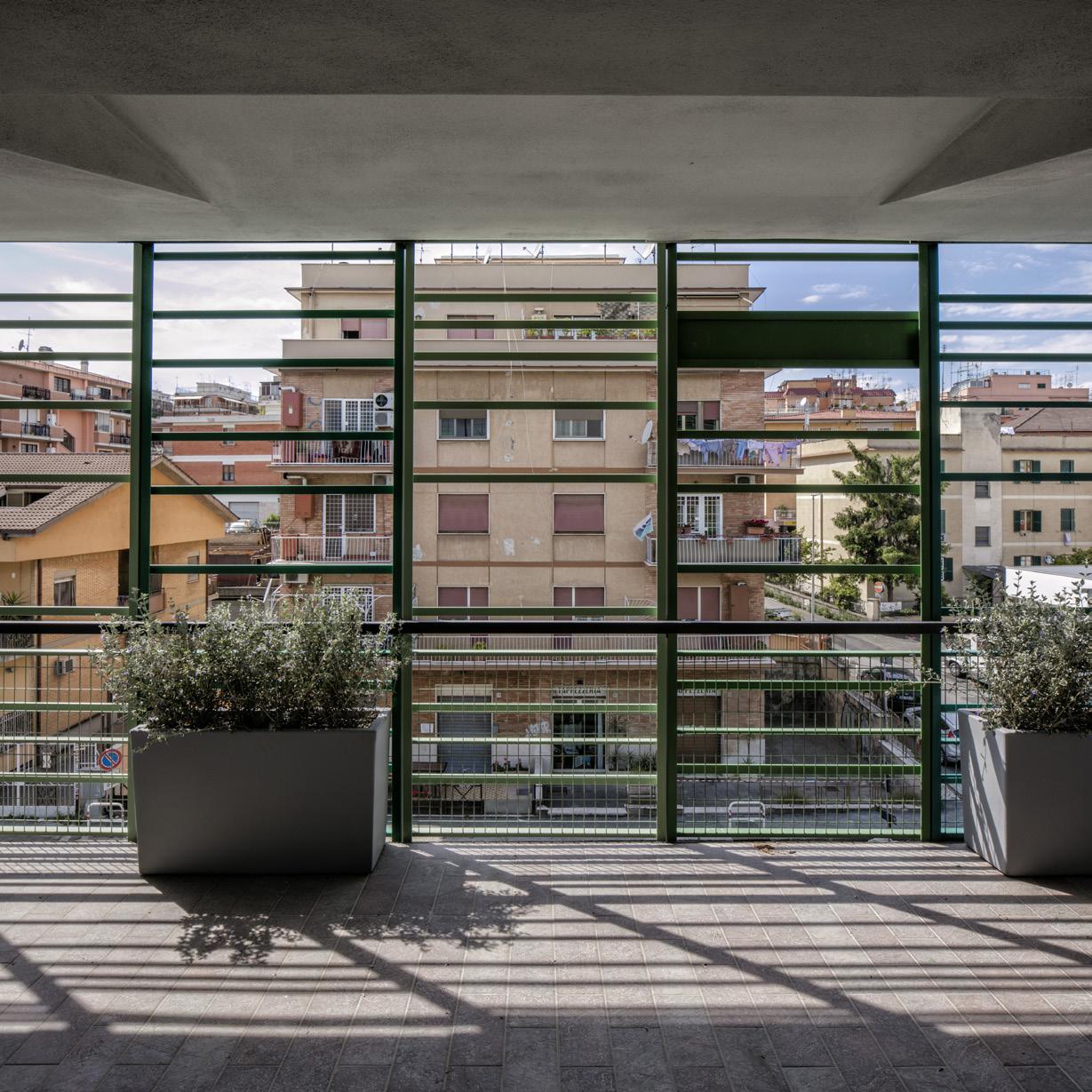 罗马绿色公寓建筑,创新社会住房与自然共生-18