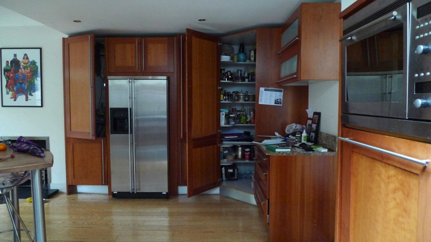 伦敦西区别墅翻新,绿色室内空间与自然共生-8