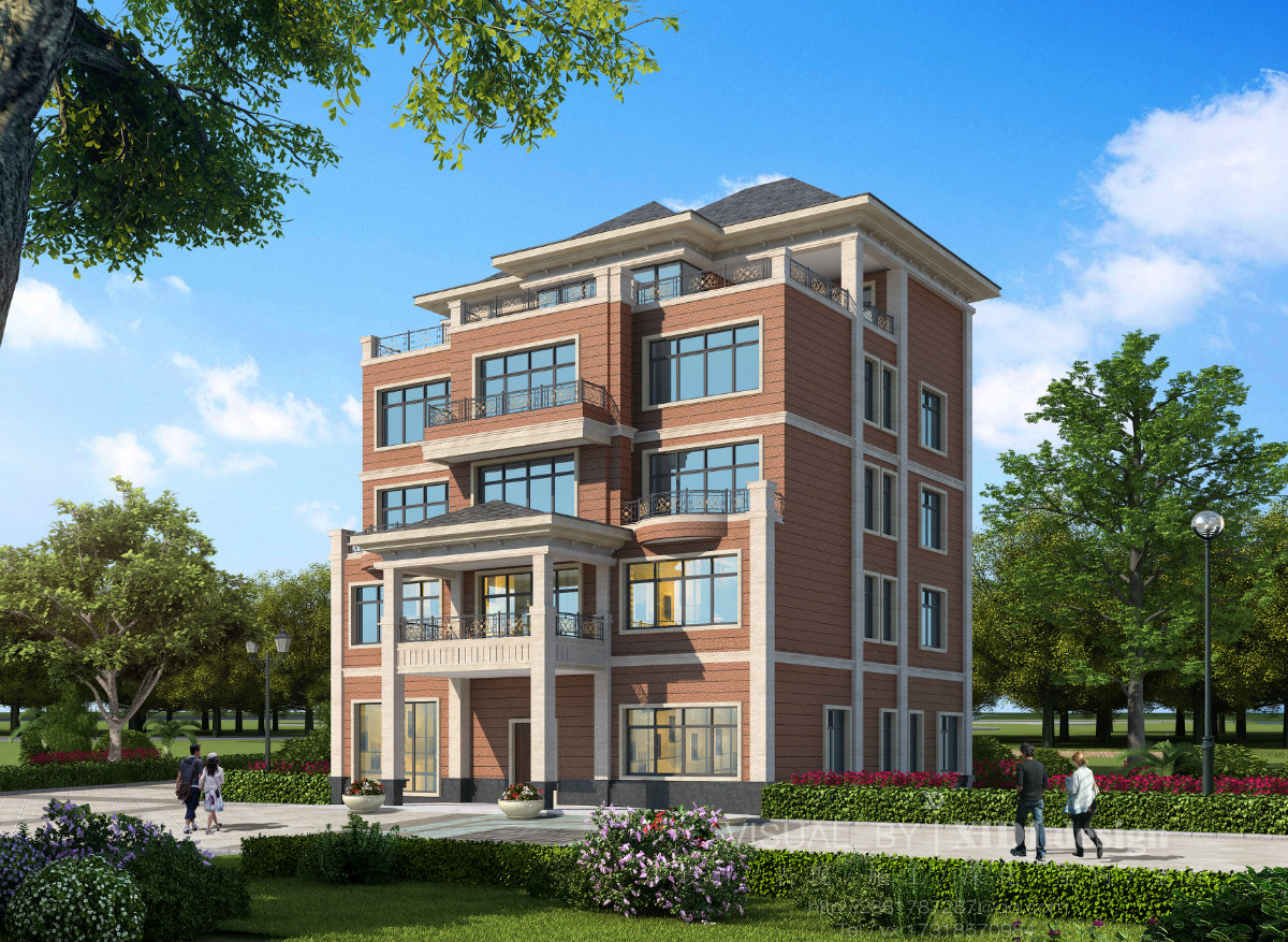 室外真石漆案例-6