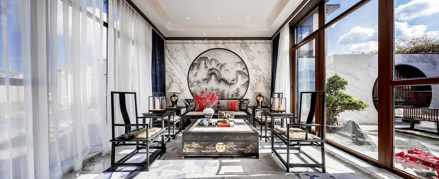 大连·金地拾贰坊和樾别墅样板间丨中国大连丨北京顺迈佳室内设计有限公司-2