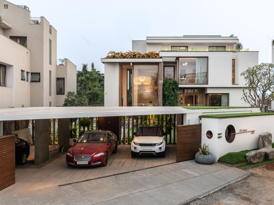 印度 NR House | 豪华与可持续的完美结合-15