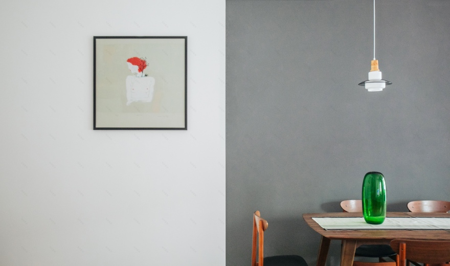 复古与现代共融的 50 年代公寓改造-0