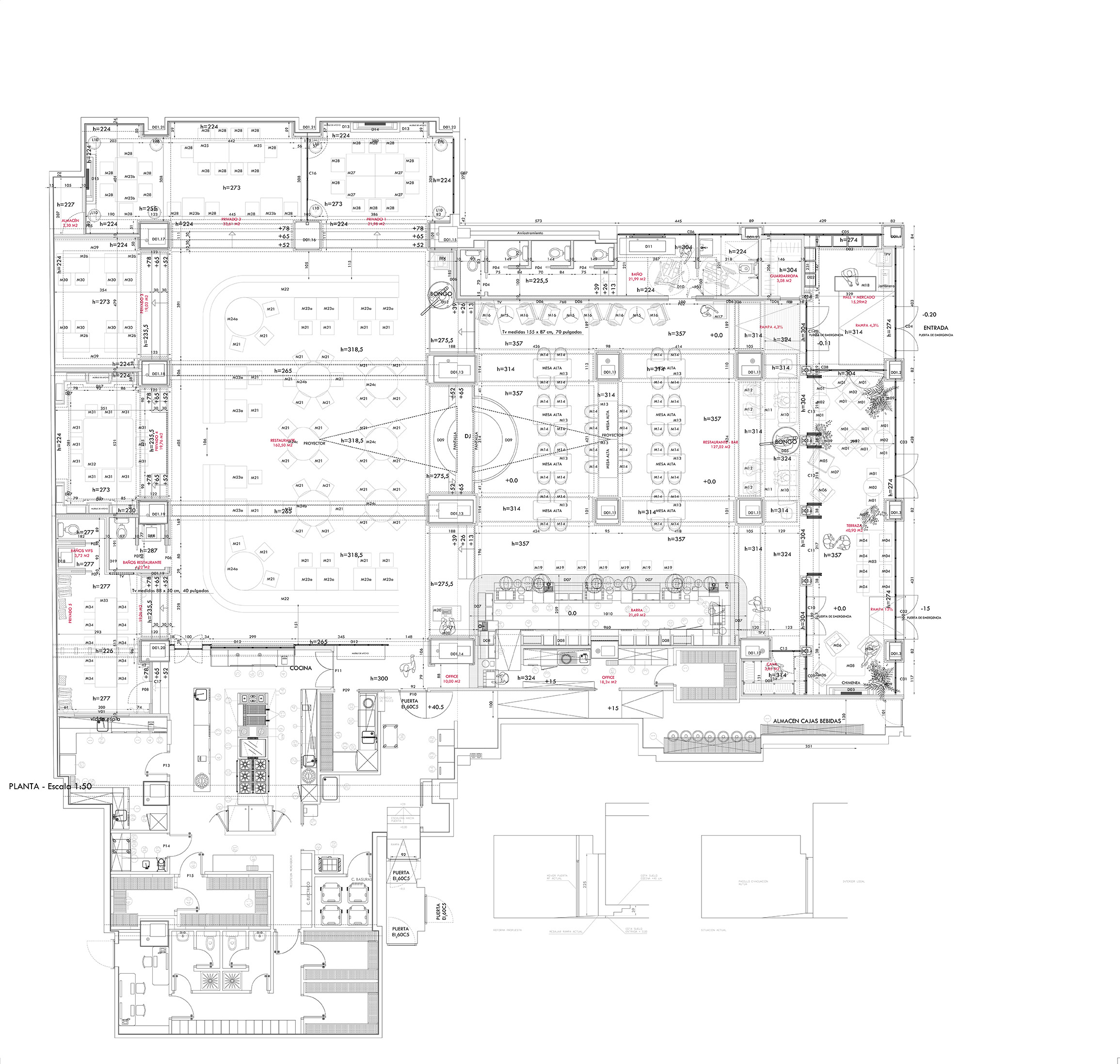 Madrid 新晋餐厅 Tatel | 30 年代地下俱乐部风格与当代设计的完美融合-21