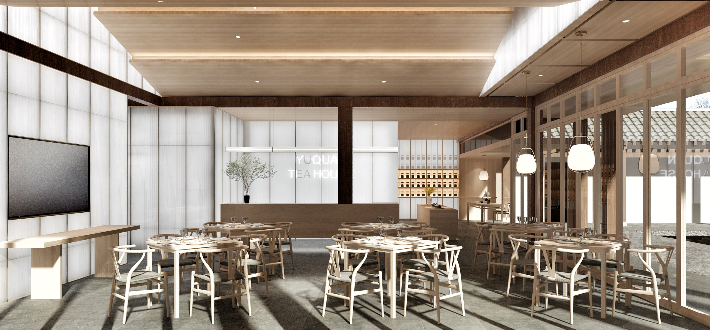 中餐厅丨张杺作品：西湖玉泉苑餐厅-6