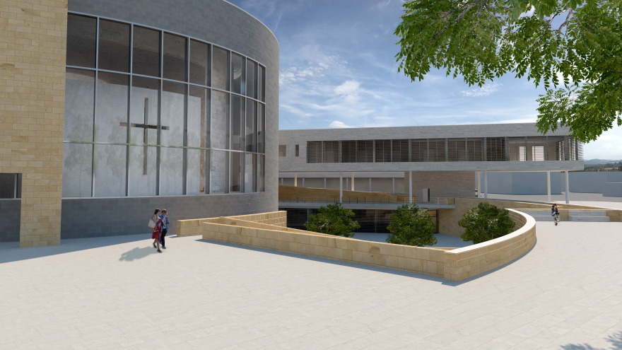 融合宗教与社区的圆形建筑-6