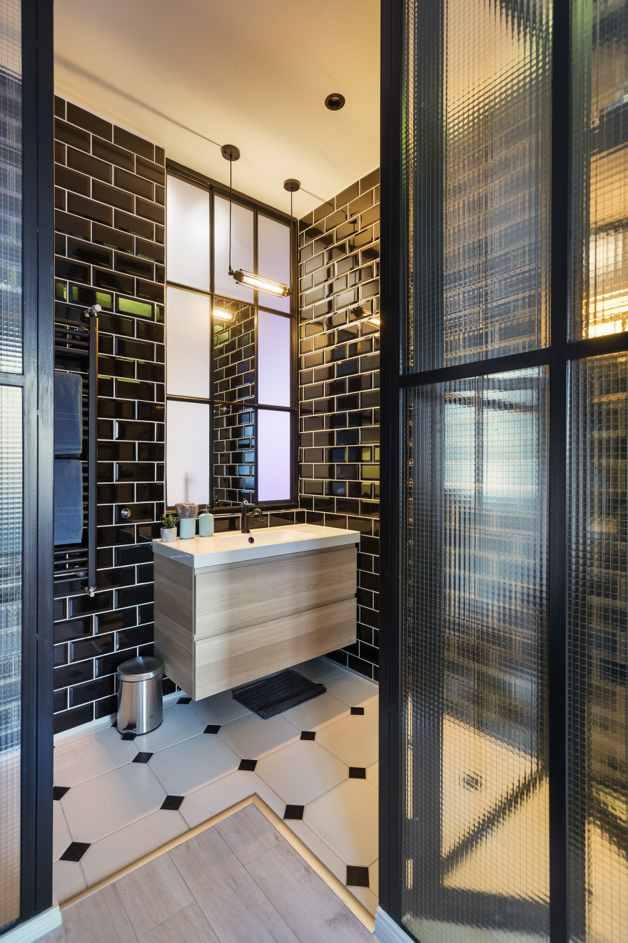 隐秘的欢乐天堂 | Adam 的现代工业风公寓-10