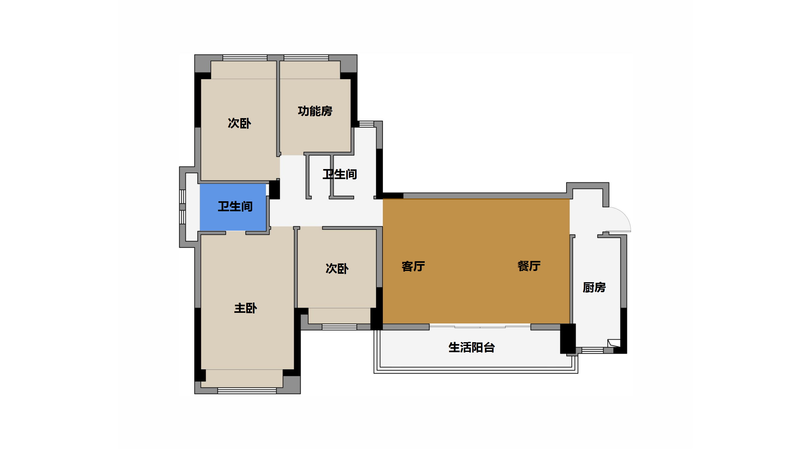 海外留学高管的现代美式家居设计-3