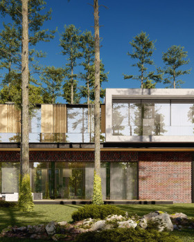 LUMION 9 PRO - MODERN HOUSE. MOPS Villa