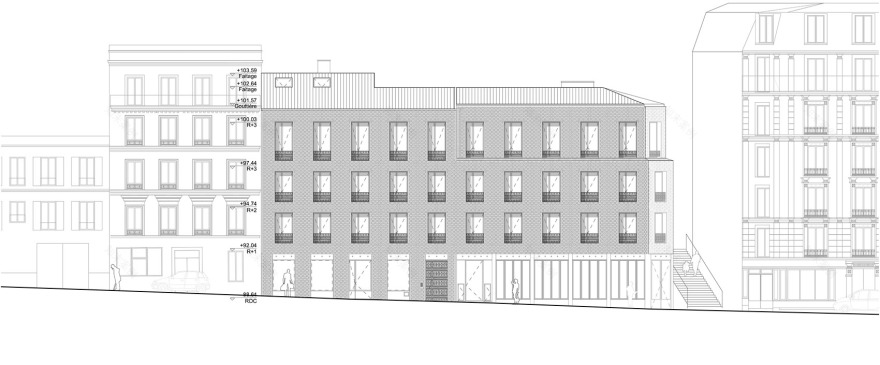 巴黎市郊公寓更新改造丨法国巴黎丨mobile architectural office-67