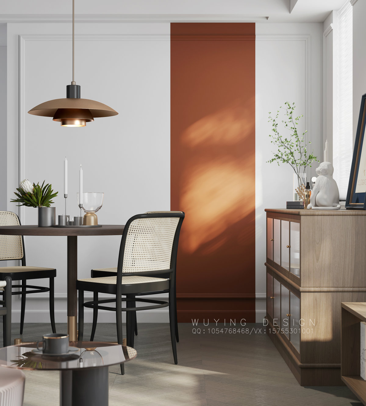 复古混搭风格丨無影设计表现-7