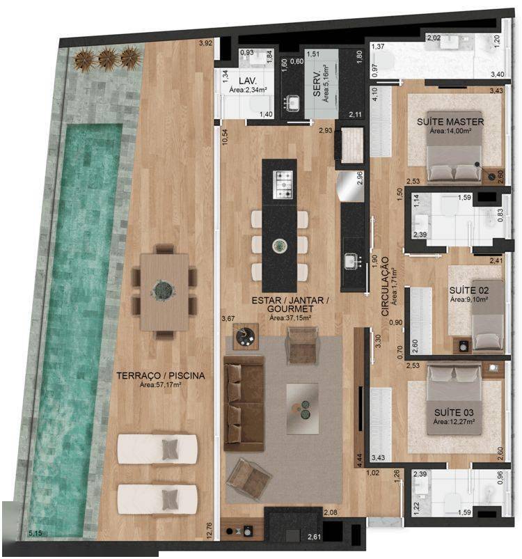 Capítulo 1 公寓丨巴西丨ABF Developments,OSPA-73