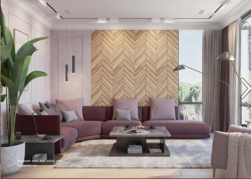 自然木纹的室内装饰艺术-11