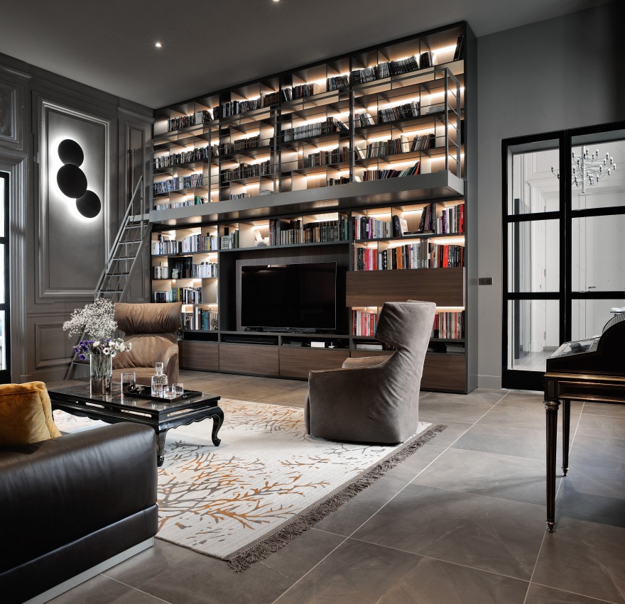 现代与传统融合的公寓设计丨Atelier Giffon-9