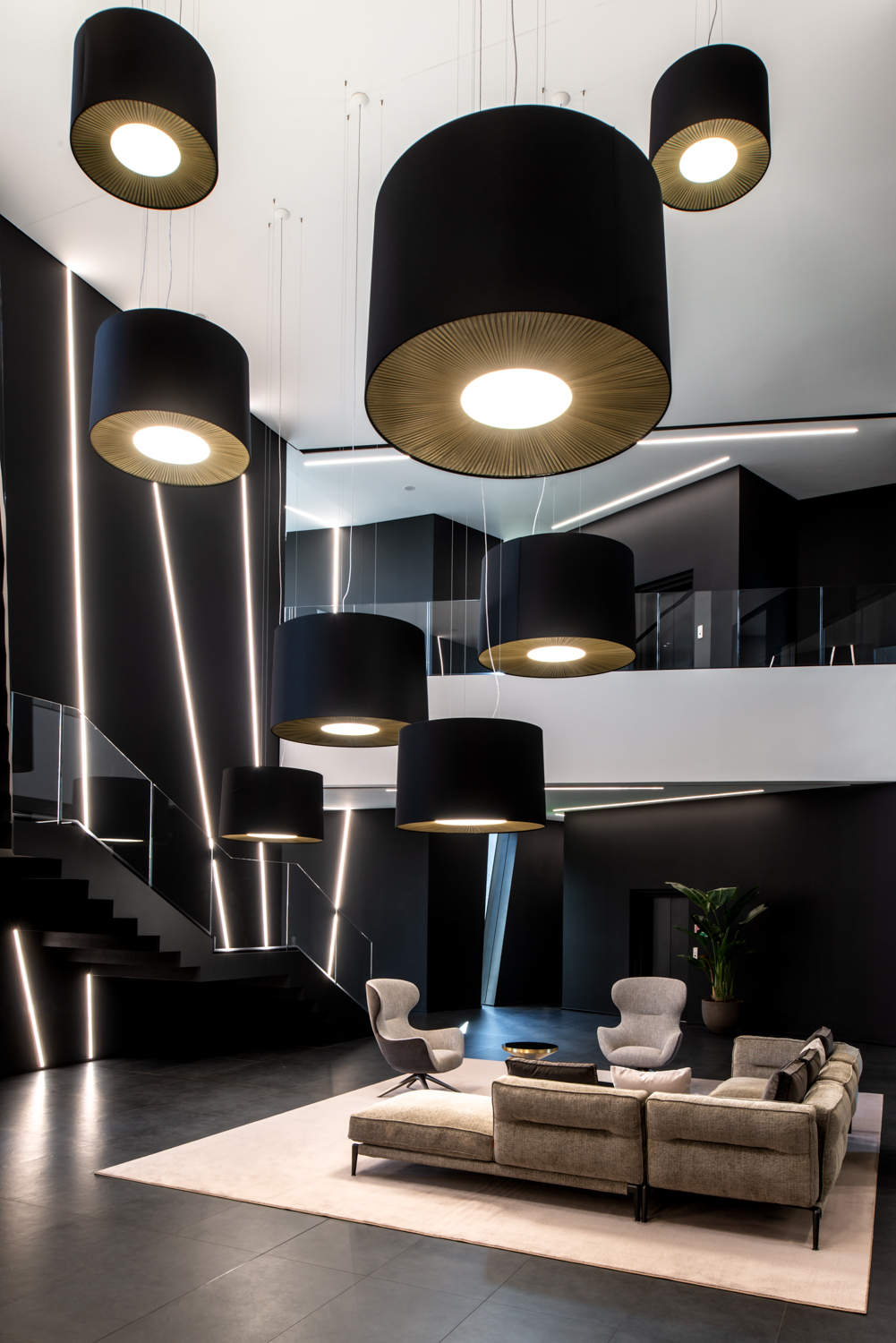 Chromavis 总部办公照明设计丨Axolight-4