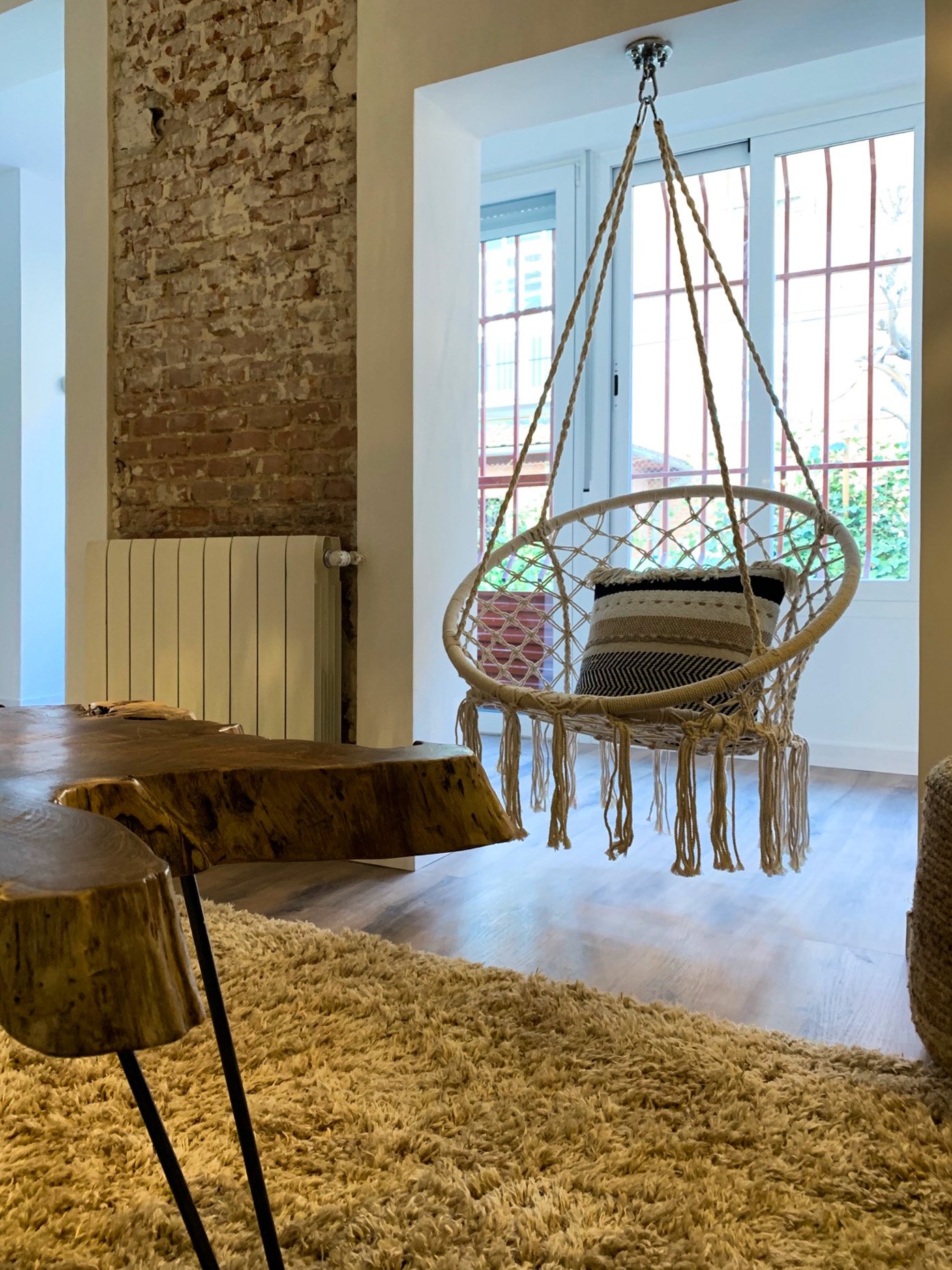 马德里市中心 40 平米温馨公寓 | 花园与城市生活的完美结合-6