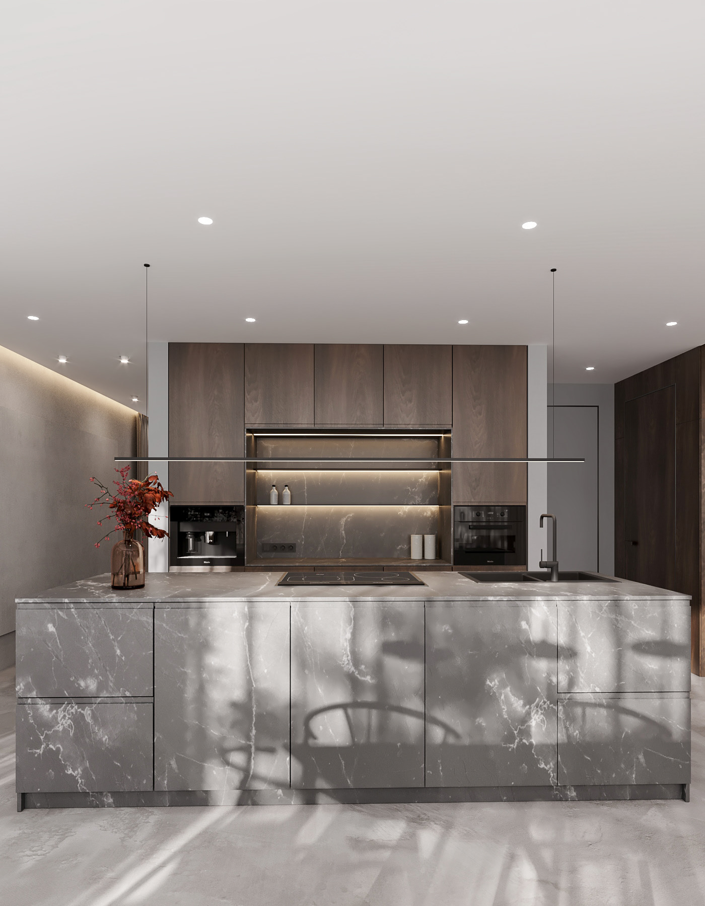 灰色木质的简单时尚-6