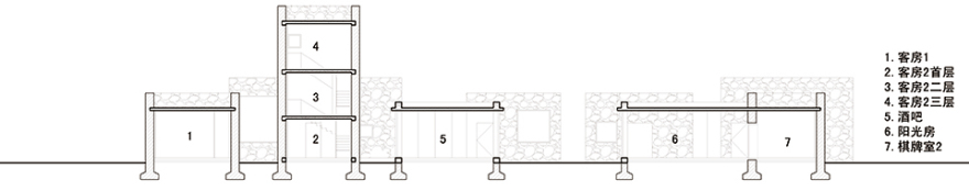 红石山房 | 融入自然的现代民宿设计-87