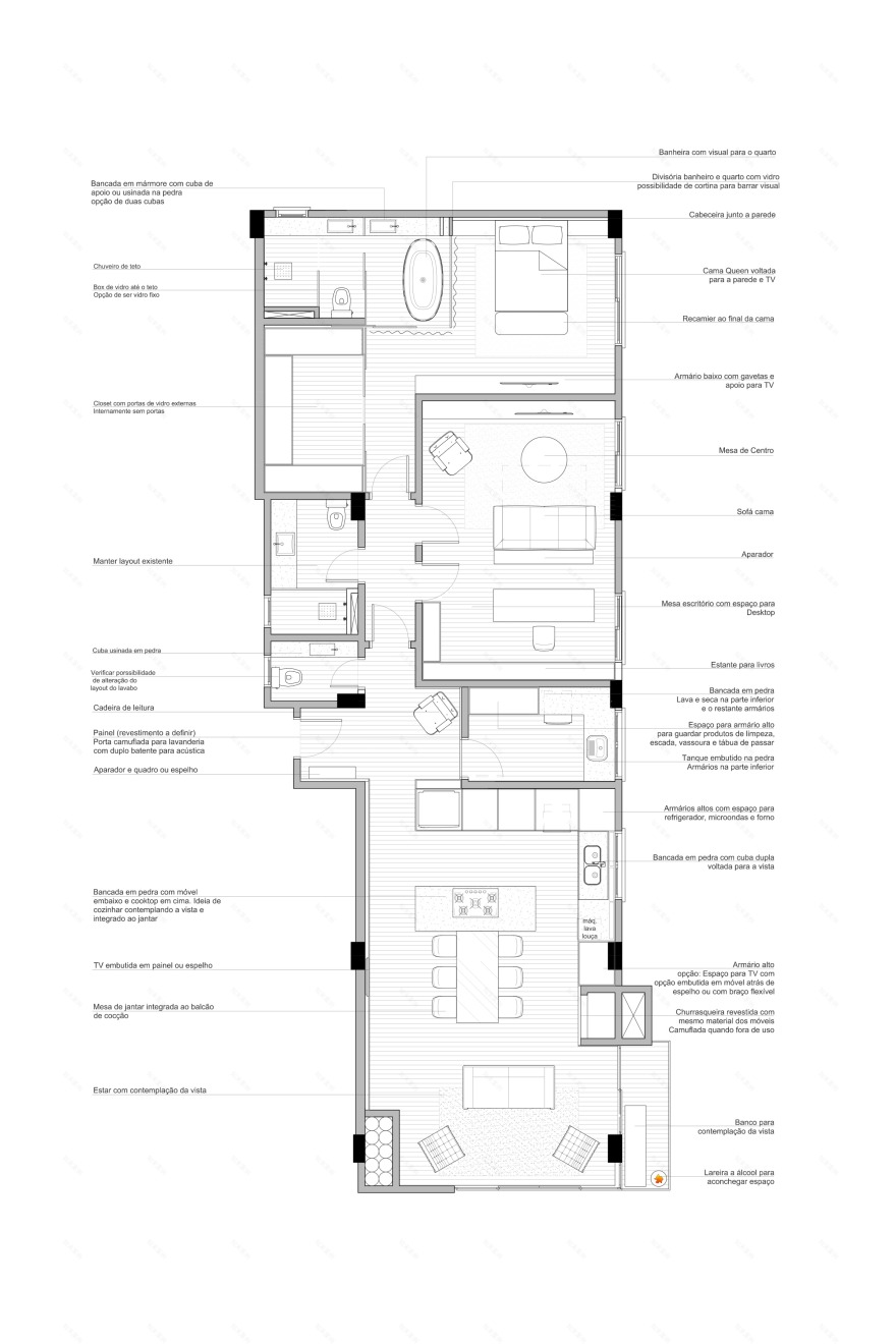 品味卓越的 140 平米现代公寓设计-12