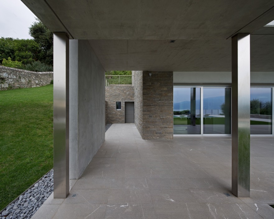 意式湖畔别墅,诠释自然与现代共生设计-8