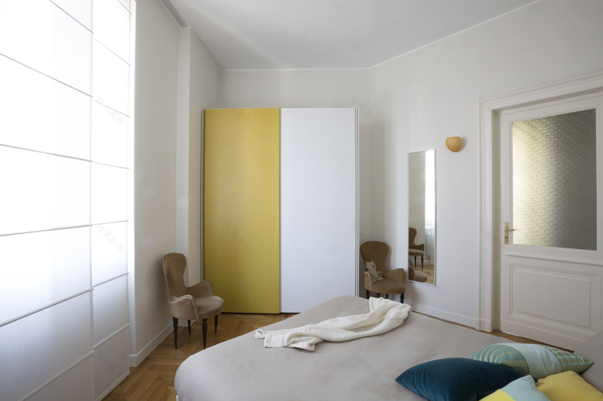 岁月对话现代,“鱼骨”地板打造梦幻空间-10