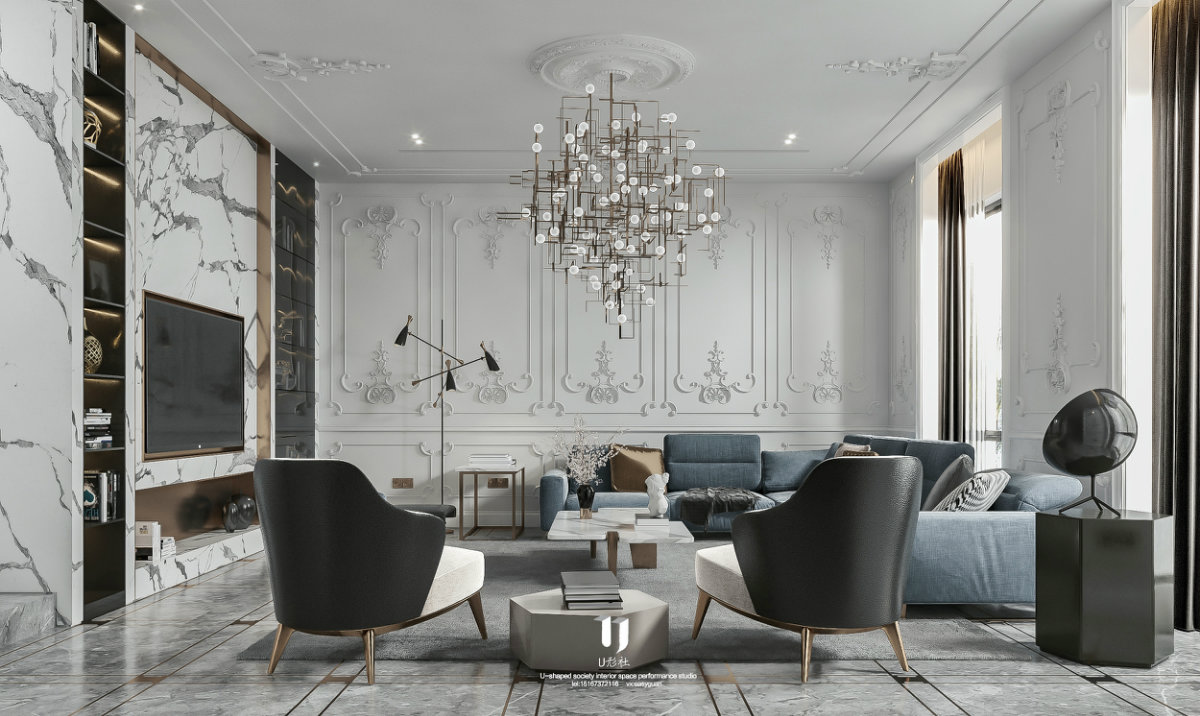 现代法式浪漫家居，3D2016 vr4.3 PS cc 打造沉浸式空间-2